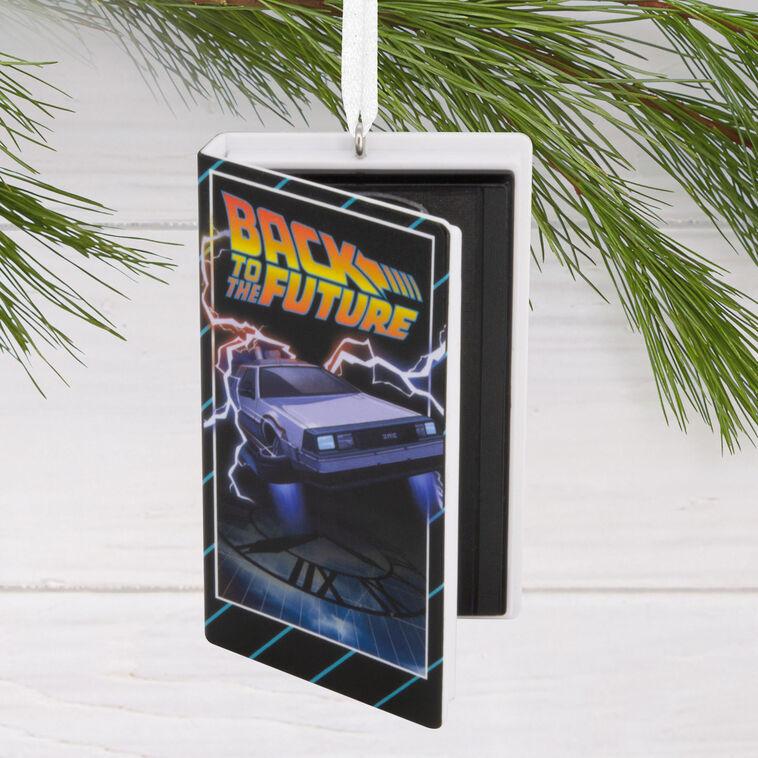 Hallmark Back To The Future Retro Video Cassette Case Hallmark Ornament