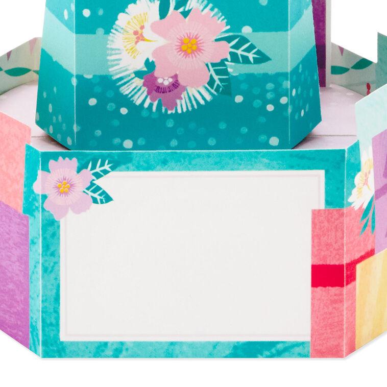 Hallmark Balloons And Presents 3D Pop-Up Birthday Card