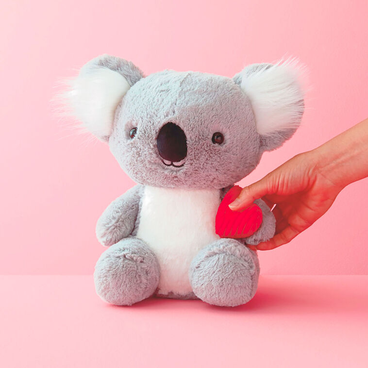 Hallmark Be There When You Can’t Recordable Koala Stuffed Animal With Heart 11”