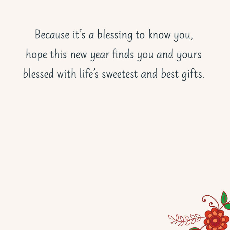 Hallmark Beautiful Reminder For You And Your Family Rosh Hashanah Card