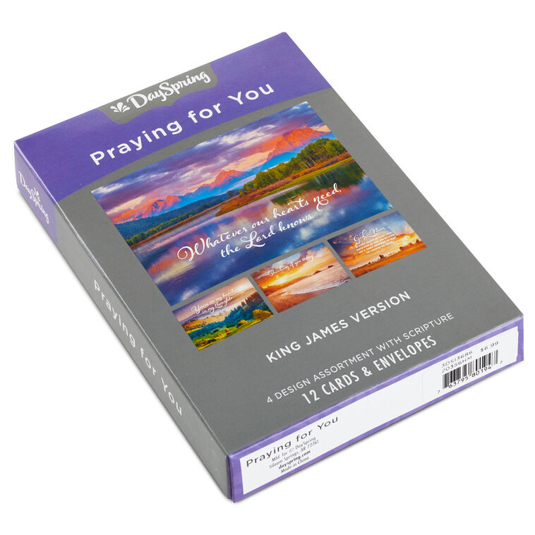 Hallmark Beautiful Views Boxed Religious Encouragement Cards Assortment Pack Of 12