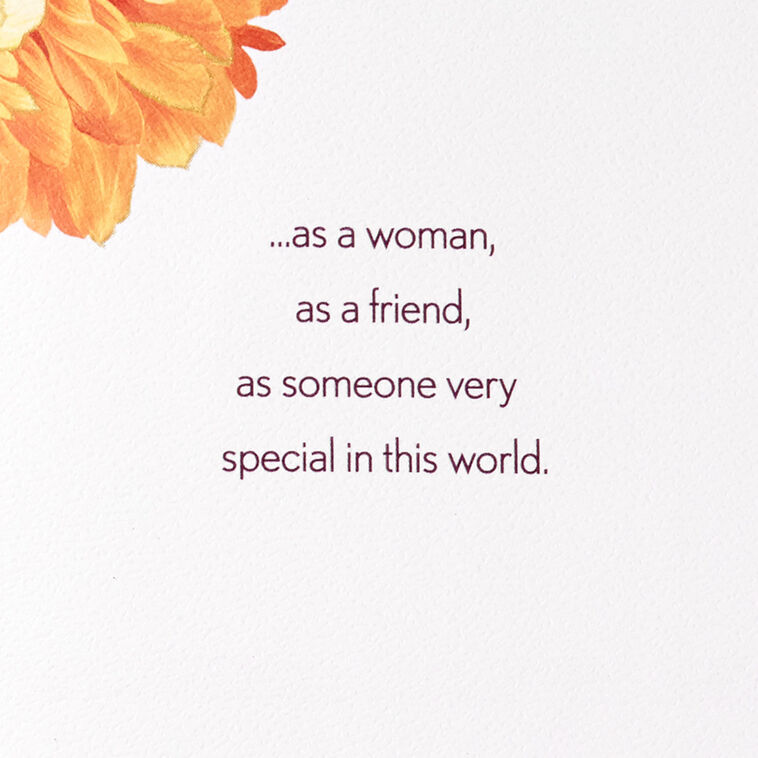 Hallmark Beautifully Exceptional Birthday Card For Her