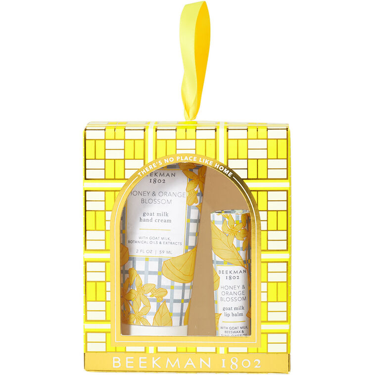 hallmark Beekman 1802 Honey and Orange Blossom Hand and Lip Hydration Kit