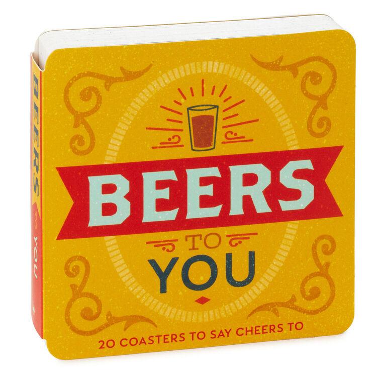 hallmark Beers to You: 20 Coasters to Say Cheers to Book