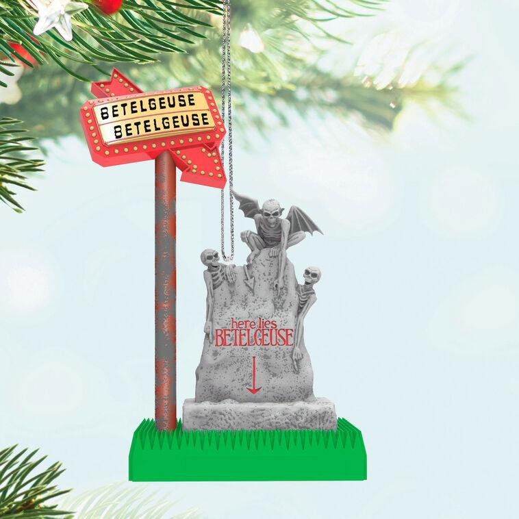 Hallmark Beetlejuice™ Here Lies Beetlejuice™ Ornament With Light