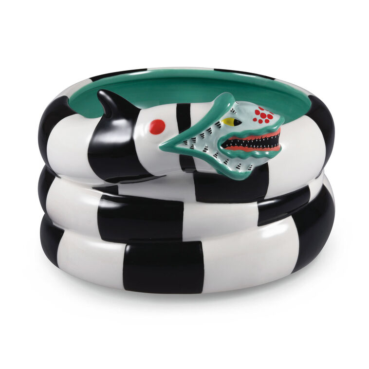 hallmark Beetlejuice™ Sandworm Large Candy Dish 9" dia
