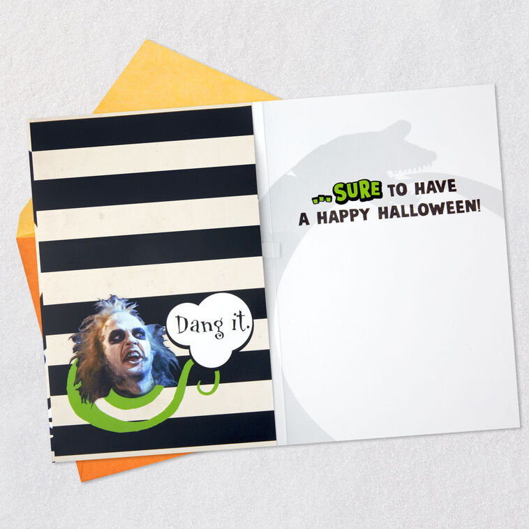 Hallmark Beetlejuice™ Say It's Happy Funny Musical Halloween Card