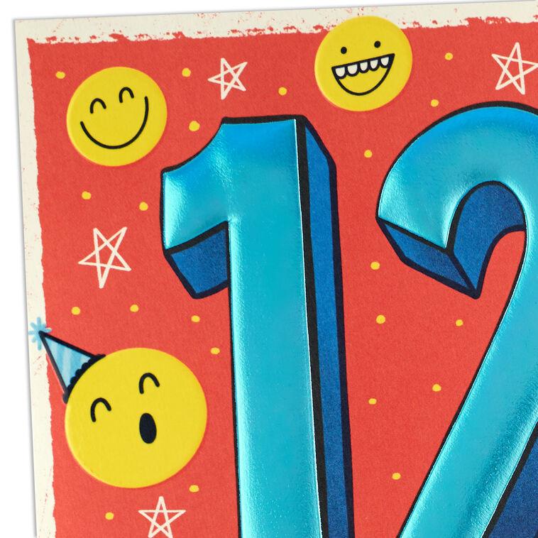 Hallmark Best Birthday Ever Pop-Up 12th Birthday Card