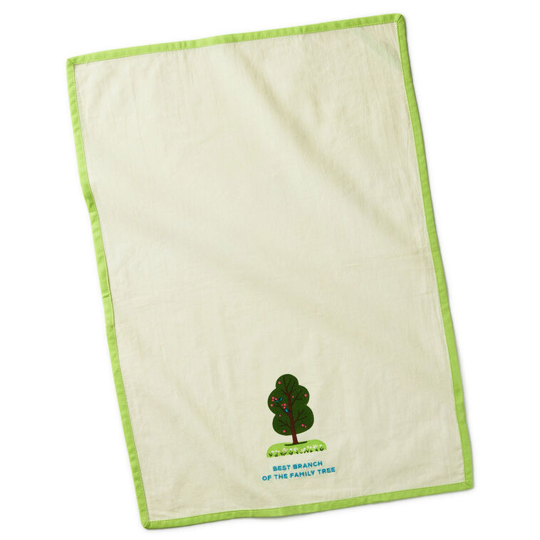 Hallmark Best Branch Of The Family Tree Tea Towel 18x26