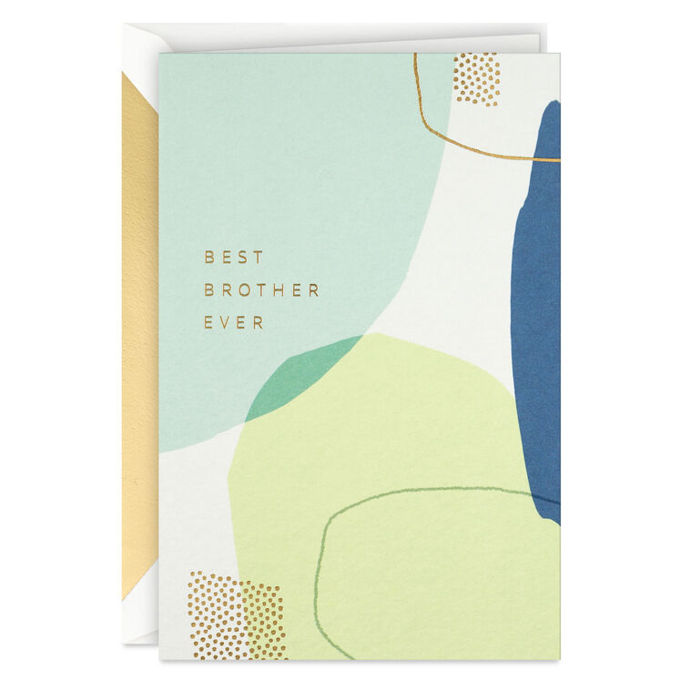 hallmark Best Brother Ever Birthday Card for Brother