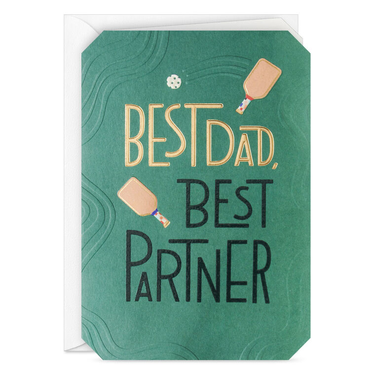 hallmark Best Dad Best Partner Father's Day Card for Husband
