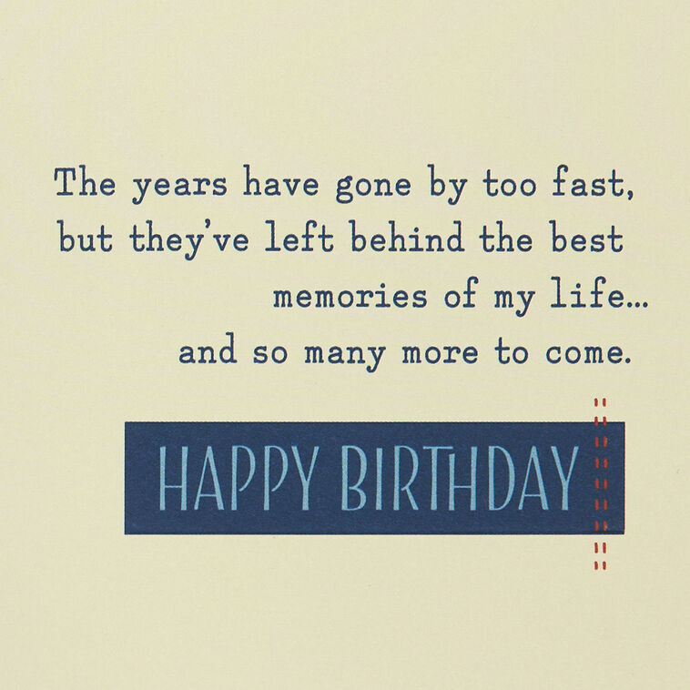 Hallmark Best Memories And More To Come Birthday Card For Son