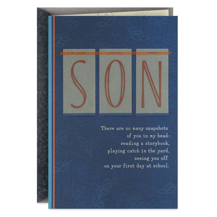hallmark Best Memories and More to Come Birthday Card for Son