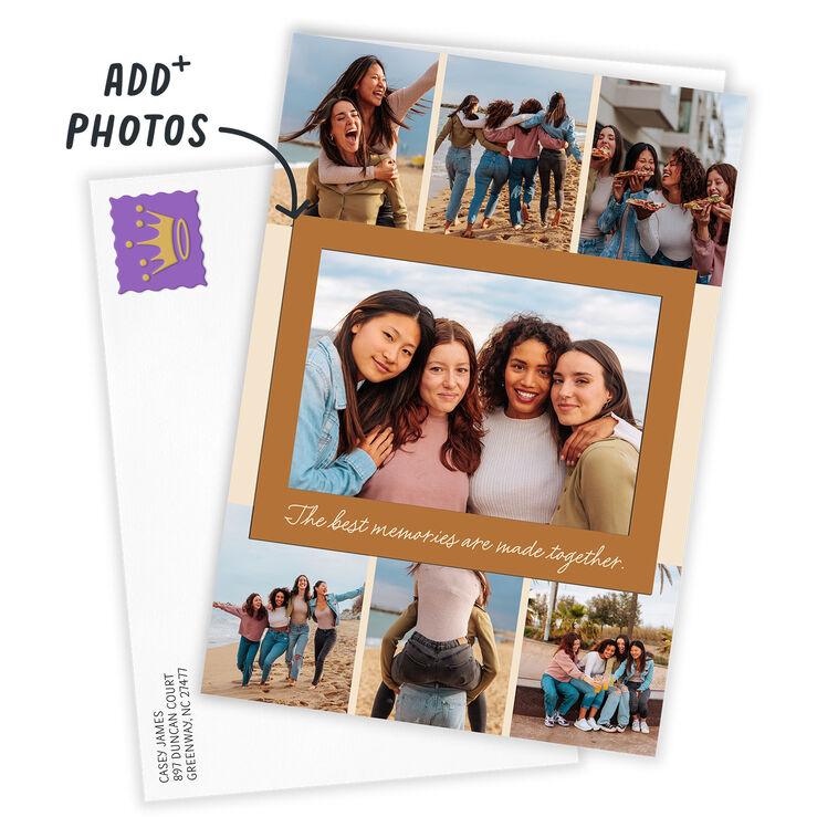 Hallmark Best Memories Are Made Together Photo Collage Custom Card