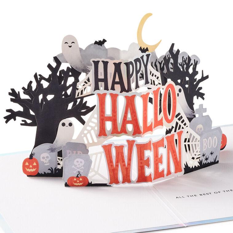 hallmark Best of the Scary Season to You 3D Pop-Up Halloween Card