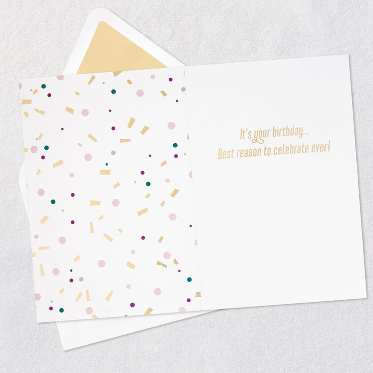 Hallmark Best Reason To Celebrate Birthday Card With Party Headband
