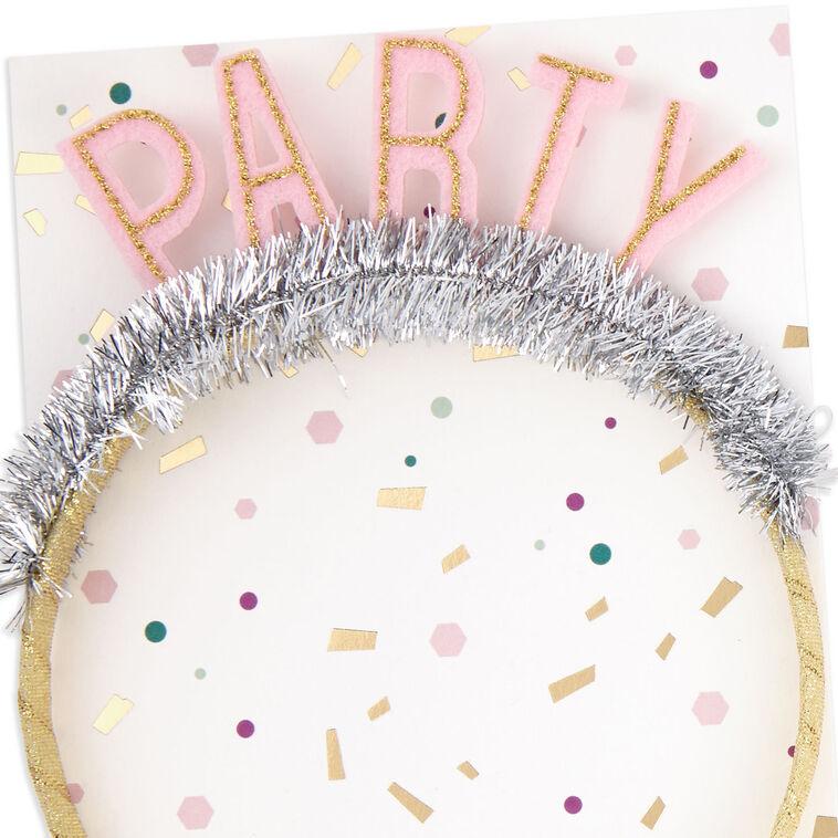 Hallmark Best Reason To Celebrate Birthday Card With Party Headband