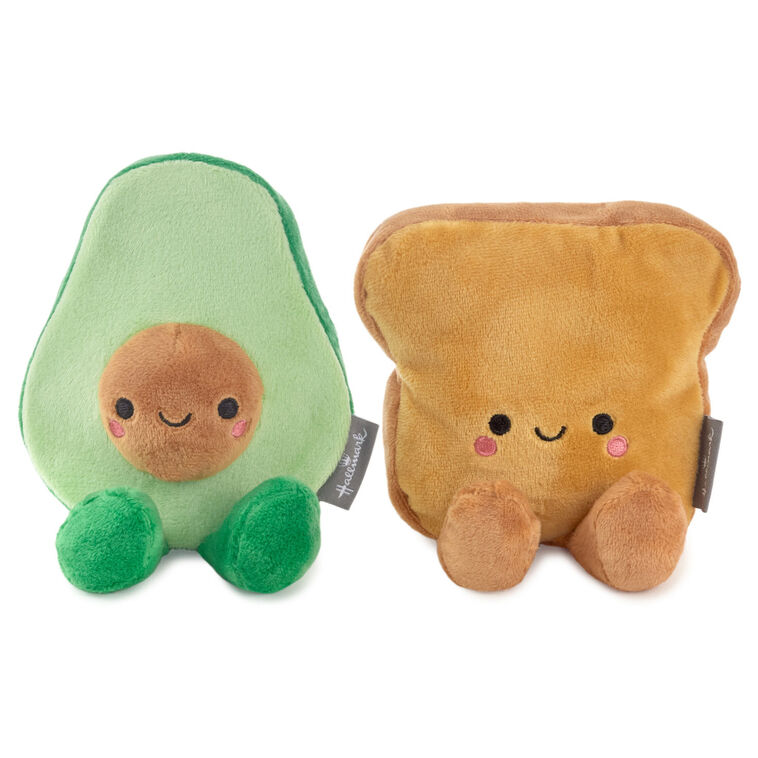 Hallmark Better Together Avocado And Toast Magnetic Plush 5"