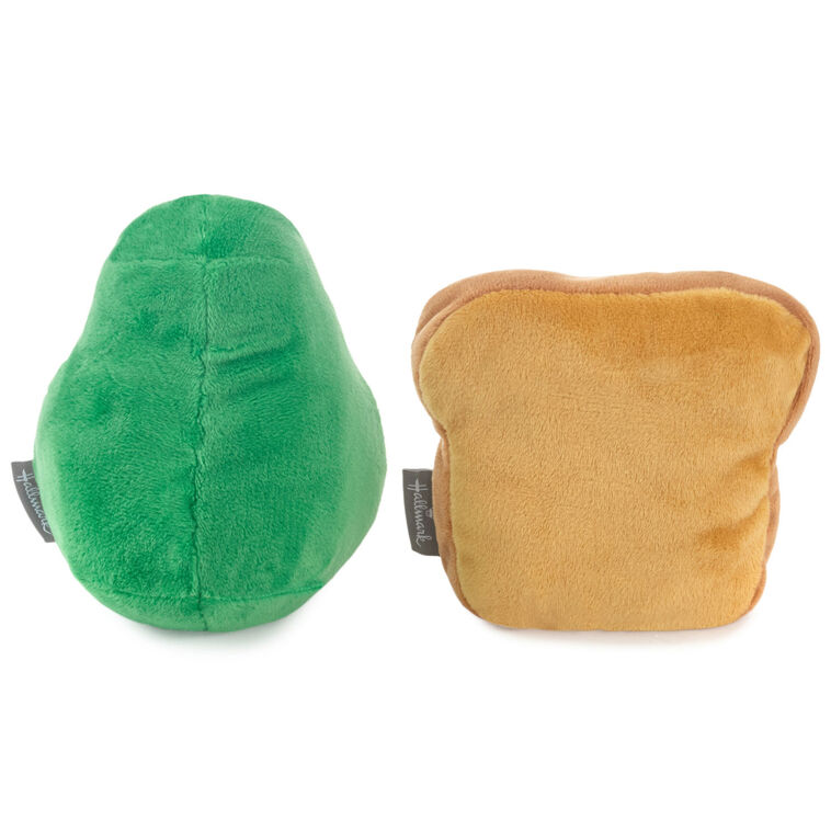 Hallmark Better Together Avocado And Toast Magnetic Plush 5"