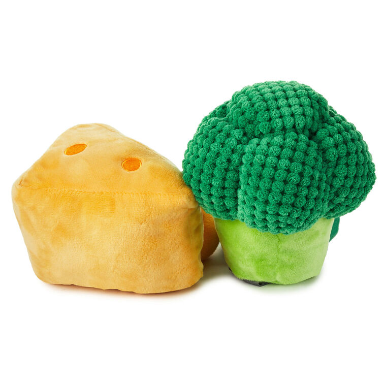 Hallmark Better Together Broccoli And Cheese Magnetic Plush 5.75"