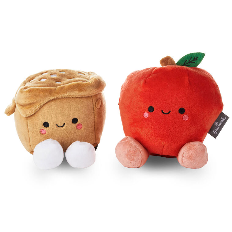 Hallmark Better Together Caramel And Apple Magnetic Plush 6.5"