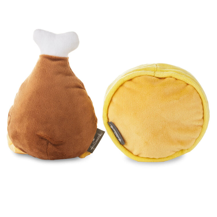 Hallmark Better Together Chicken And Waffle Magnetic Plush 6.75"