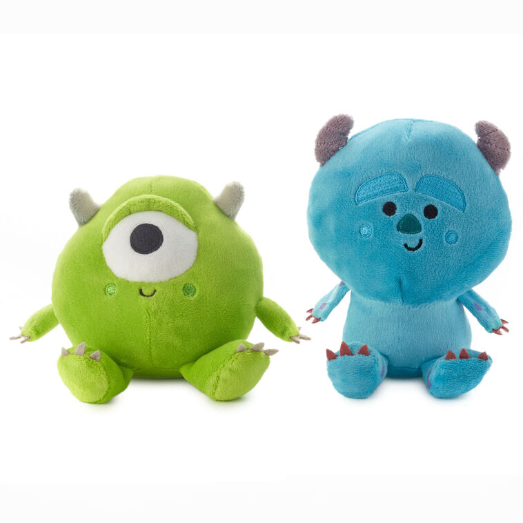 Hallmark Better Together Disney And Pixar Monsters Inc. Mike And Sulley Magnetic Plush 6"