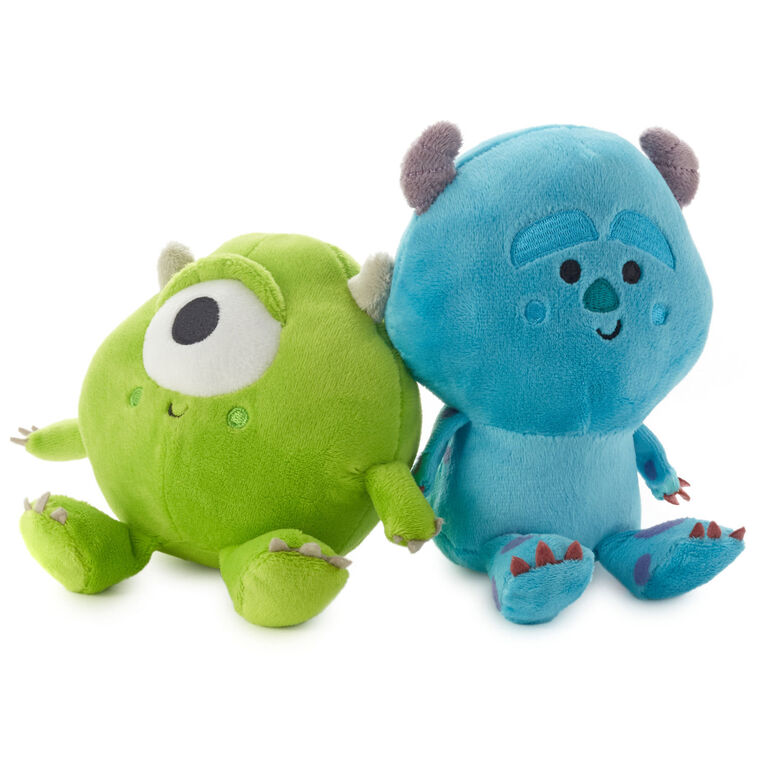 hallmark Better Together Disney and Pixar Monsters Inc. Mike and Sulley Magnetic Plush 6"