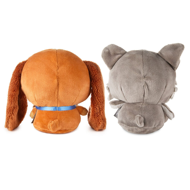 Hallmark Better Together Disney Lady And The Tramp Magnetic Plush Pair 5.5"