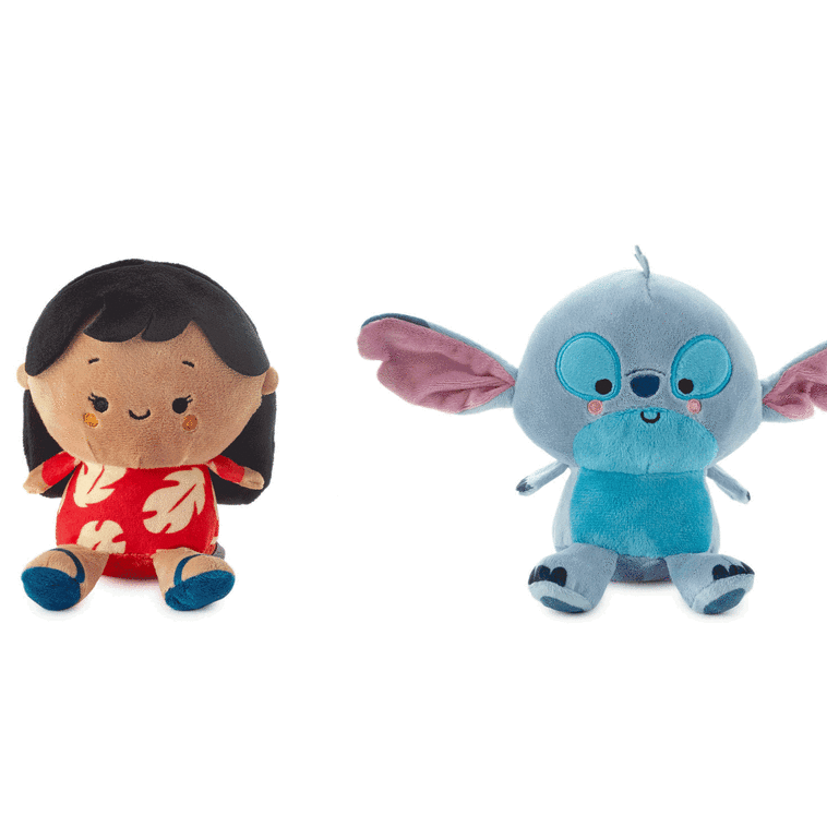 Hallmark Better Together Disney Lilo & Stitch Magnetic Plush 5.25"