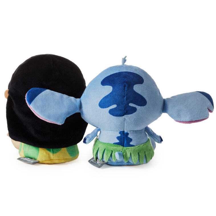 Hallmark Better Together Disney Lilo & Stitch Magnetic Plush Pair With Sound 5.75" H