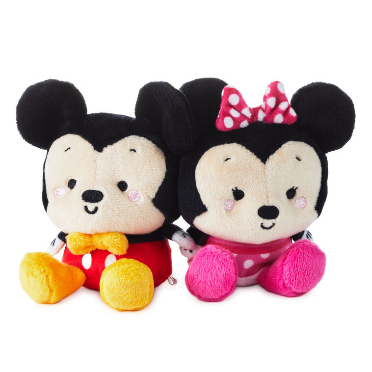 Hallmark Better Together Disney Mickey And Friends Mini Mystery Magnetic Plush 4"