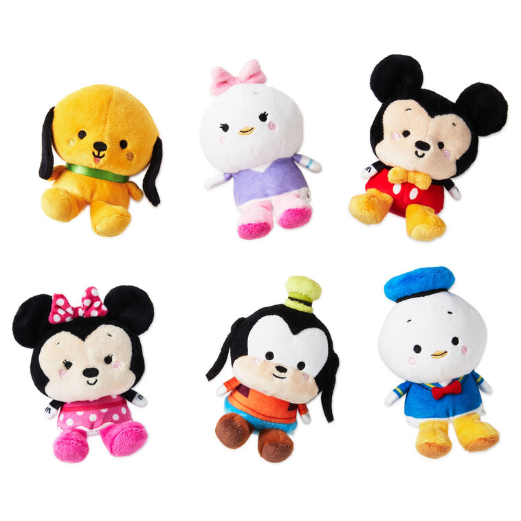 hallmark Better Together Disney Mickey and Friends Mini Mystery Magnetic Plush 4"