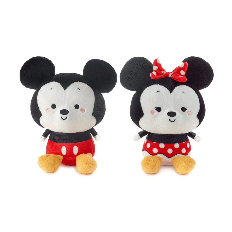 Hallmark Better Together Disney Mickey And Minnie Magnetic Plush 5"