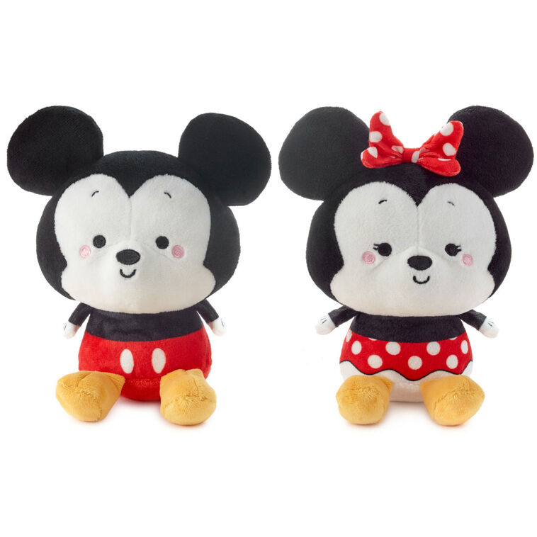 Hallmark Better Together Disney Mickey And Minnie Magnetic Plush 5"