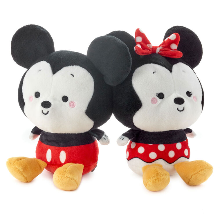 hallmark Better Together Disney Mickey and Minnie Magnetic Plush 5"