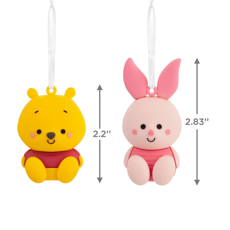 Hallmark Better Together Disney Winnie The Pooh And Piglet Magnetic Hallmark Ornaments Set Of 2