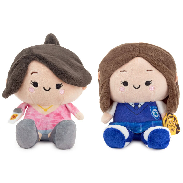 Hallmark Better Together Gilmore Girls Lorelai And Rory Magnetic Plush Pair 4.75" H