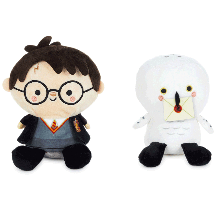Hallmark Better Together Harry Potter™ And Hedwig™ Magnetic Plush Pair 5.5"