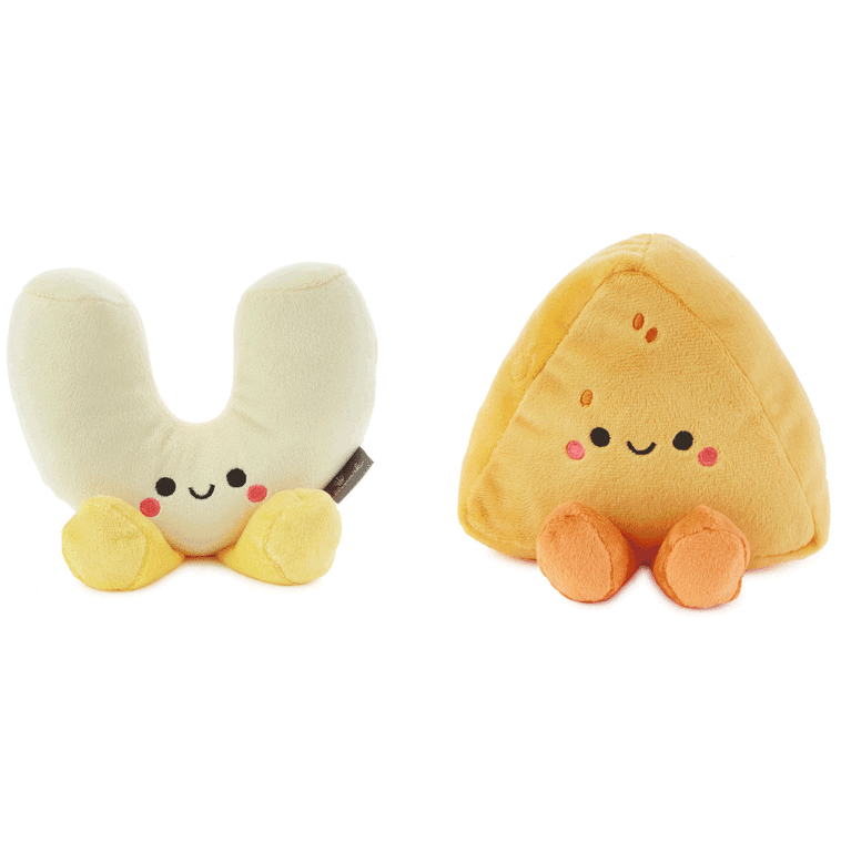 Hallmark Better Together Mac And Cheese Magnetic Plush 4.73"
