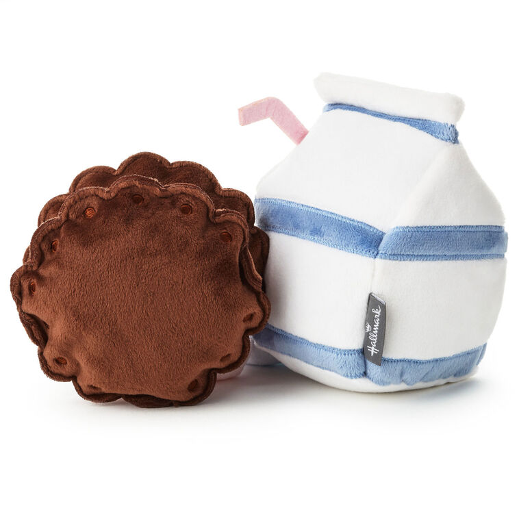Hallmark Better Together Milk And Cookie Magnetic Plush 6"