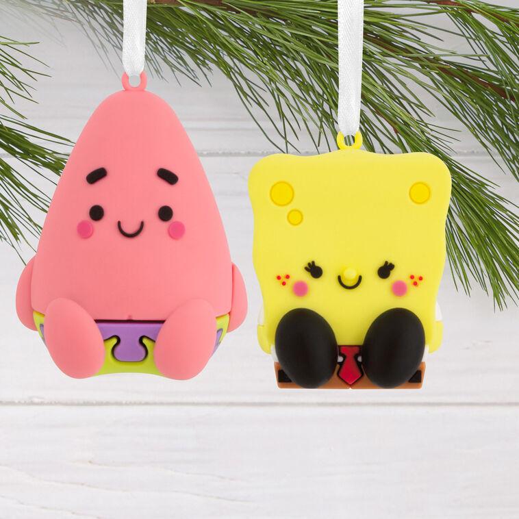 Hallmark Better Together Nickelodeon SpongeBob SquarePants And Patrick Star Magnetic Hallmark Ornaments Set Of 2