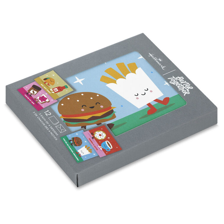 Hallmark Better Together Pairs Assorted Blank Notes Pack Of 12