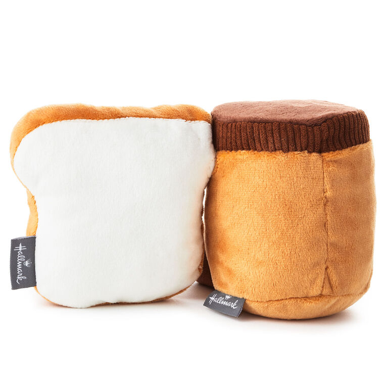 Hallmark Better Together Peanut Butter And Jelly Magnetic Plush 5"