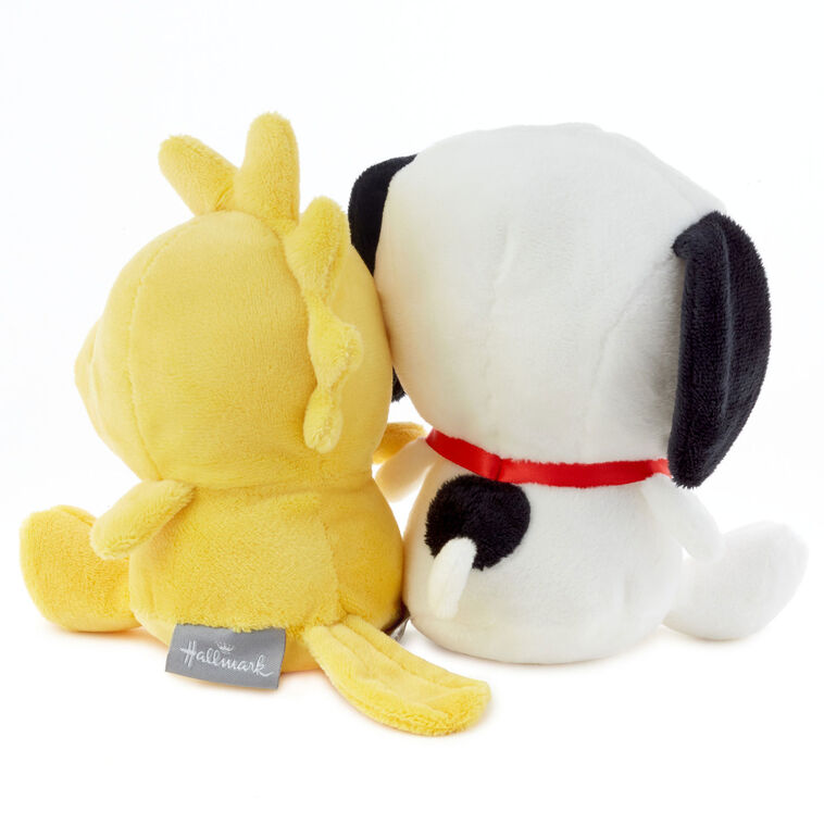 Hallmark Better Together Peanuts® Snoopy And Woodstock Magnetic Plush 5.25"