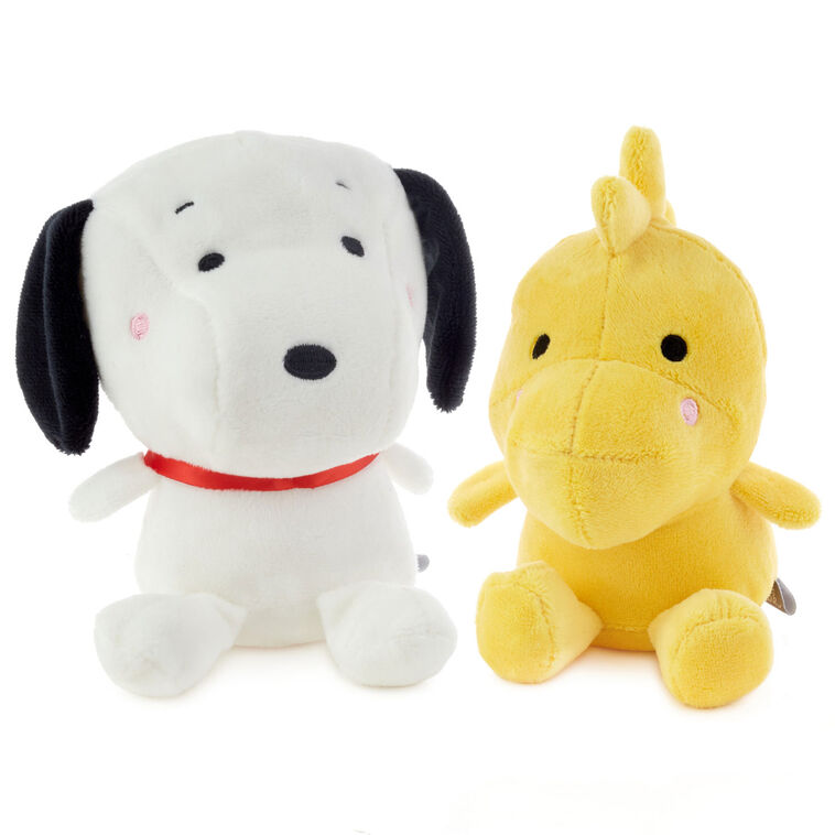 Hallmark Better Together Peanuts® Snoopy And Woodstock Magnetic Plush 5.25"