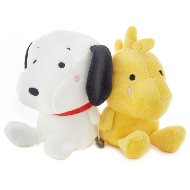 hallmark Better Together Peanuts® Snoopy and Woodstock Magnetic Plush 5.25"