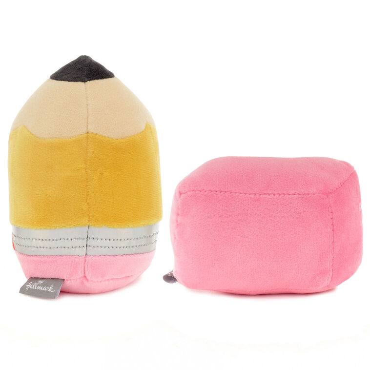 Hallmark Better Together Pencil And Eraser Magnetic Plush Pair 6"