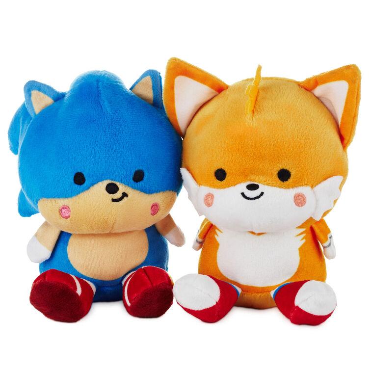 hallmark Better Together SEGA Sonic the Hedgehog™ and Tails Magnetic Plush Pair 5.2"