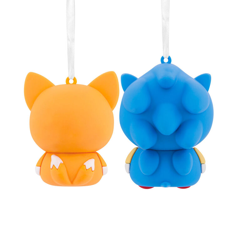 Hallmark Better Together Sonic The Hedgehog™ And Tails Magnetic Hallmark Ornaments Set Of 2